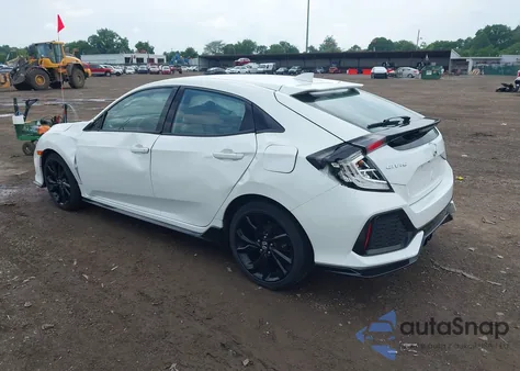 2017 Honda Civic Sport из США, поврежденный, VIN SHHFK7G40HU220496